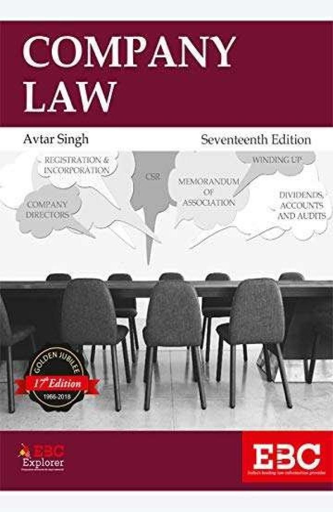Company Law By Avtar Singh