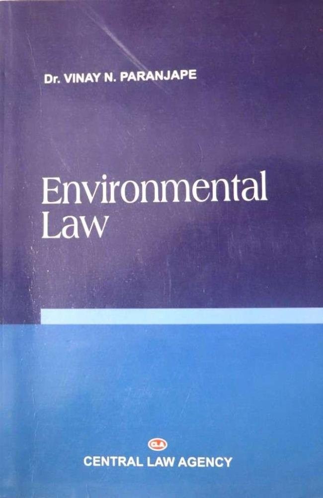 Environmental Law- Dr. Vinay N. Paranjape