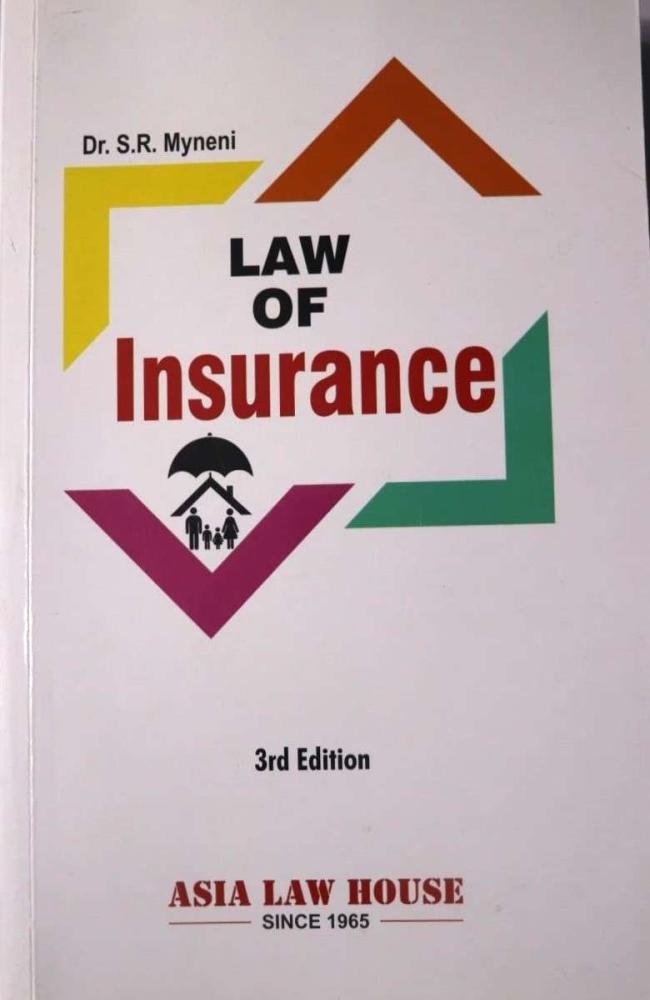 Law of Insurance- Dr. S.R. Myneni
