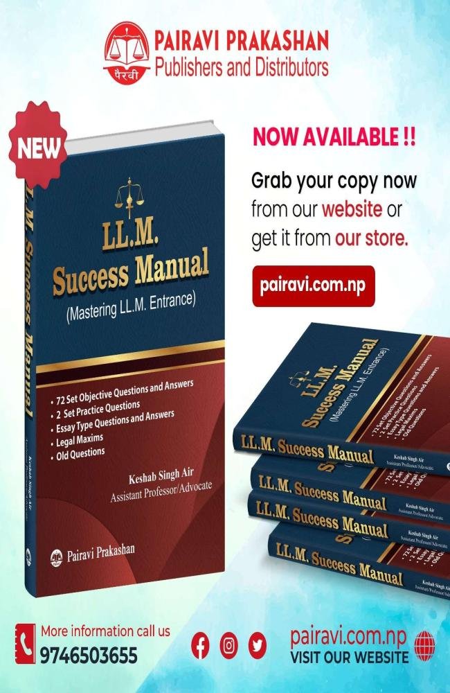 LL.M. Success Manual- Keshab Singh Air