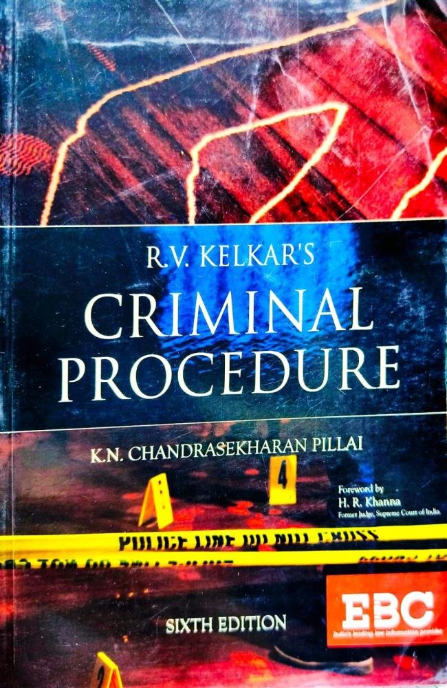 R.V. KELKAR'S Criminal Procedure 6th Edition By K.N. Chandrasekharan Pilai [EBC]